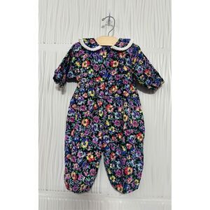 Baby Cary Vintage Baby Girl Bubble Romper